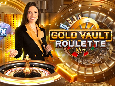 Live roulette table with multi-camera studio setup